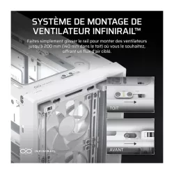 CORSAIR FRAME 4000X RS, WHITE | MonPC.Store