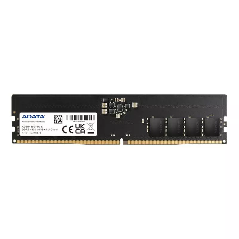 ADATA STANDARD 16GB D5 DRAM U-DIMM 4800 CL40 | MonPC.Store
