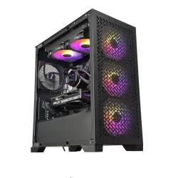 PC NEON tour gaming AMD Ryzen 5 8400F - GeForce RTX 5060 Ti 8Go 16Go DDR5 1To SSD NVMe - PC fixe gamer watercooling 240mm