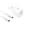 Bundle chargeur WE PC GaN 2 ports USB-C 65W - PD3.0 +… | MonPC.Store