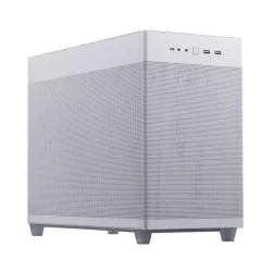 ASUS Prime AP201 MicroATX Mini Tower Blanc | MonPC.Store