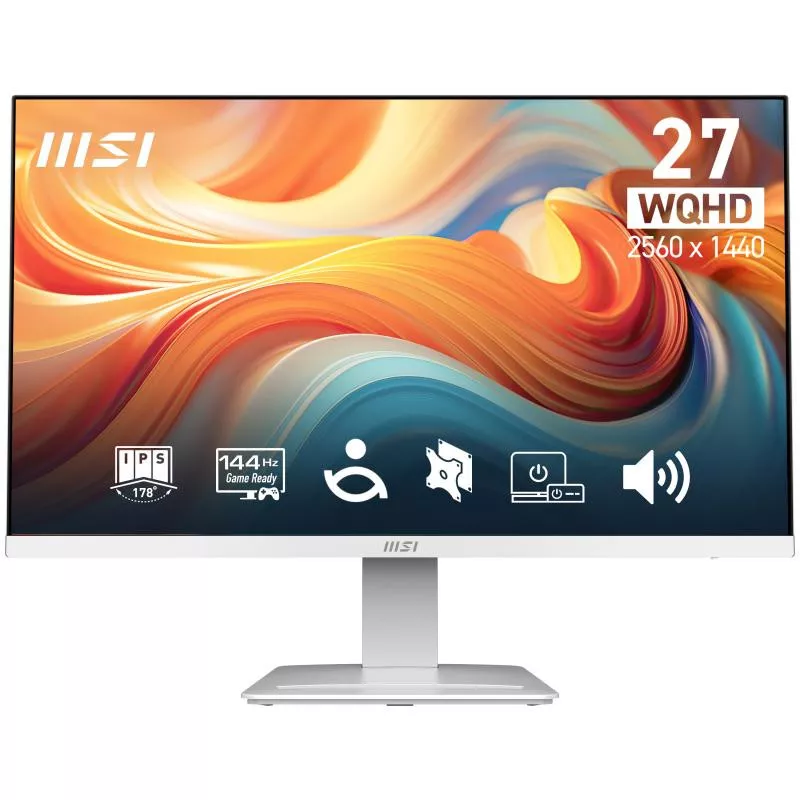 MSI PRO MP273QW E14 - IPS Wide Quad HD Blanc CB/CE | MonPC.Store