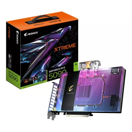 GIGABYTE AORUS GeForce RTX 5090 XTREME WATERFORCE WB… | MonPC.Store