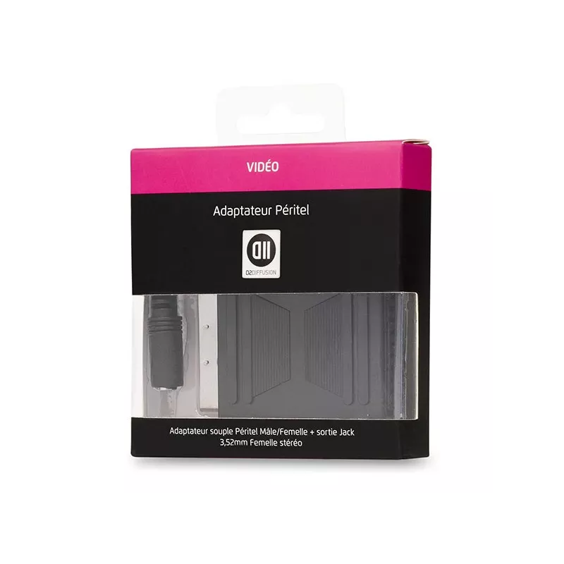 Câble Jack 3,5mm femelle peritel mâle/femelle 15cm | MonPC.Store