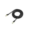 Câble RJ45 droit couleur noir - 0,5m S/FTP Cat 7 avec… | MonPC.Store