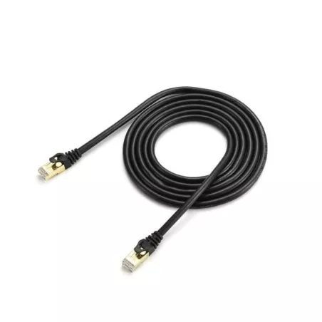Câble RJ45 droit couleur noir - 1,5m S/FTP Cat 7 avec… | MonPC.Store