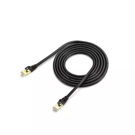 Câble RJ45 droit couleur noir - 3m S/FTP Cat 7 avec… | MonPC.Store