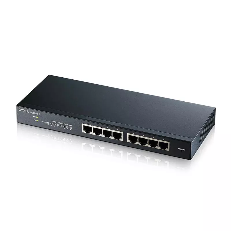 Zyxel GS1900-8 - Switch Smart Admin.8 x Gbps RJ45… | MonPC.Store