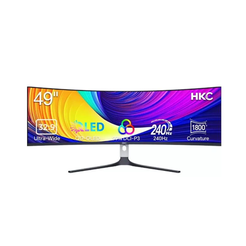 Ecran 49 HKC GS49UK gaming 5120x1440 OLED 32:9 240Hz… | MonPC.Store
