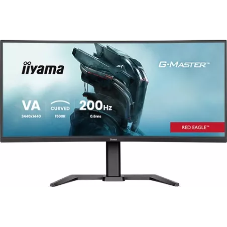 Ecran IIYAMA 34 0.6ms G-Master Red Eagle VA Incurvé… | MonPC.Store