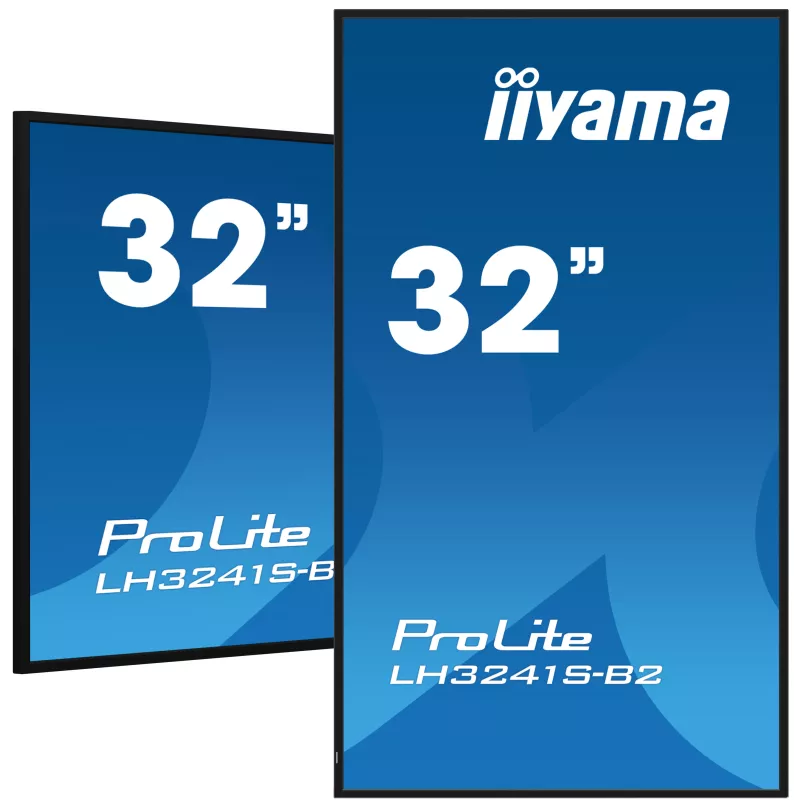 IIYAMA LFD 32 Noir dalle IPS 16:9 1920x1080 24/7 350… | MonPC.Store