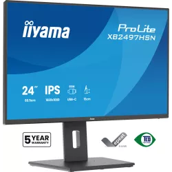 Ecran IIYAMA 24'' Ultra mince Noir IPS 1920x1080 100Hz… | MonPC.Store