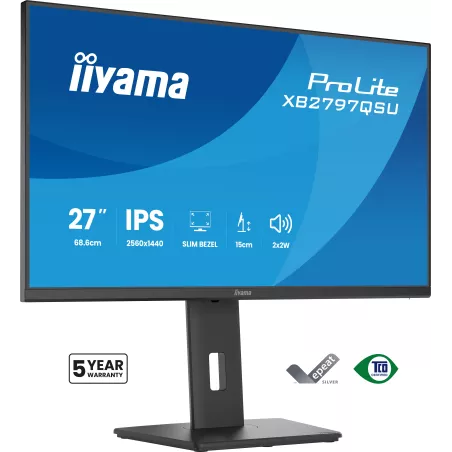 Ecran IIYAMA 27" Noir Ultra mince dalle IPS 16:9… | MonPC.Store