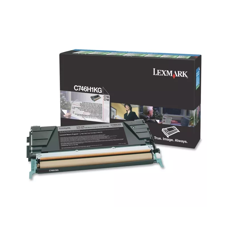 LEXMARK Cartouche Toner C74X Noir 12 000 pages LRP | MonPC.Store