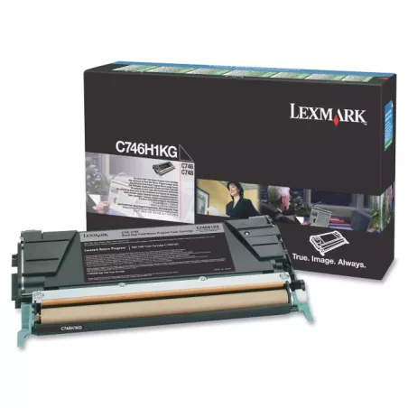 LEXMARK Cartouche Toner C74X Noir 12 000 pages LRP | MonPC.Store