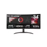 ECRAN LG 34 Noir 34WR50QK-B Incurvé VA 100Hz 21:9 5ms… | MonPC.Store