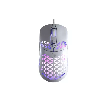 SO-4 blanche Souris Gaming Ergonomique Nid d'Abeille… | MonPC.Store