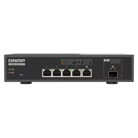 Switch Qnap QSW-L3205-1C4T 5 x 10G/5G/2,5G/1G/100M Web… | MonPC.Store
