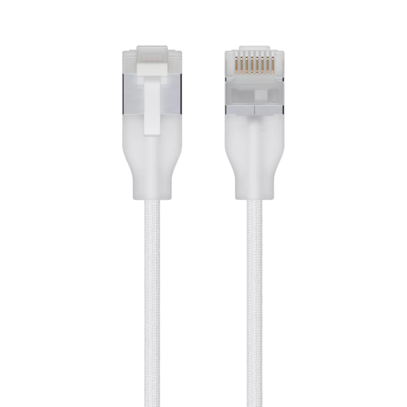 UACC-Cable-Patch-EL-C6A-0.3M-W Câble RJ45 CAT 6a 0.3m… | MonPC.Store