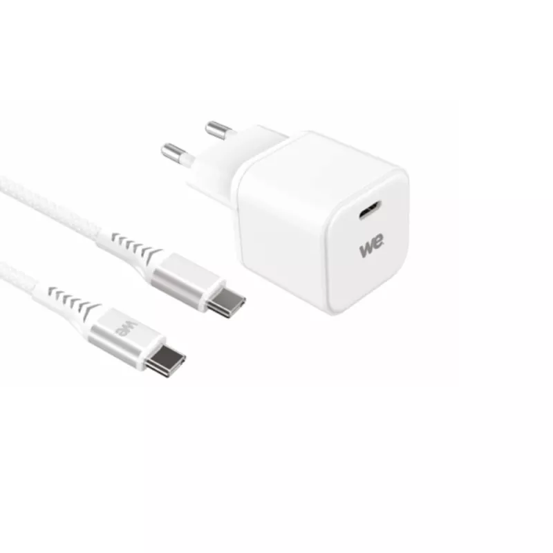 Bundle chargeur WE PC GaN 1 port USB-C 65W - PD3.0 +… | MonPC.Store