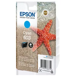 EPSON Cartouche Etoile de Mer 603 Cyan 2,4ml | MonPC.Store