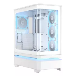 ASUS PRIME AP304 TG ARGB WHITE boîtier PC Mini-ITX ATX micro ATX blanc - Boîtier PC