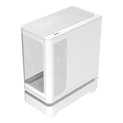ASUS PRIME AP304 TG ARGB WHITE boîtier PC Mini-ITX ATX micro ATX blanc - Boîtier PC
