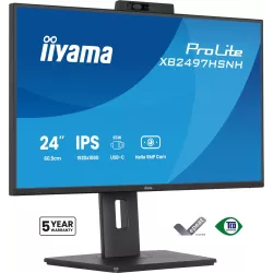 ECRAN 23.8 IIYAMA Noir dalle IPS avec Webcam et… | MonPC.Store
