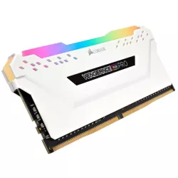CORSAIR VENGEANCE RGB PRO D4 3600 16G (2x8G) Blanc | MonPC.Store