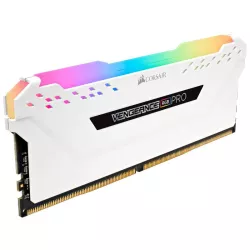 CORSAIR VENGEANCE RGB PRO D4 3600 16G (2x8G) Blanc | MonPC.Store