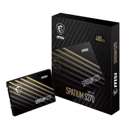 MSI SPATIUM S270 SATA 2.5 480GB disque SSD 480 Go 2.5"… | MonPC.Store