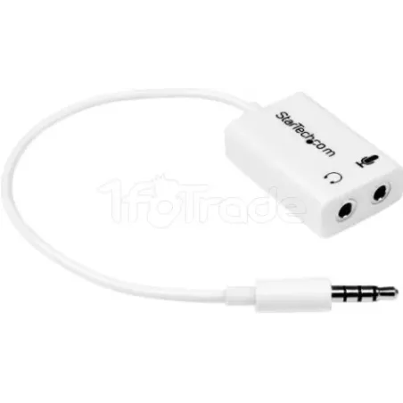Adaptateur 2 x jack 3,5 (Mirco + Casque) vers 1 x Jack… | MonPC.Store
