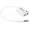 Adaptateur 2 x jack 3,5 (Mirco + Casque) vers 1 x Jack… | MonPC.Store