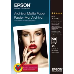 Papier MatEpsonArchival 192g/m² - 50 feuilles A3 (29,7… | MonPC.Store