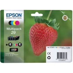 Pack 4 cartouches d'encreEpsonFraise 29 (Noir +… | MonPC.Store