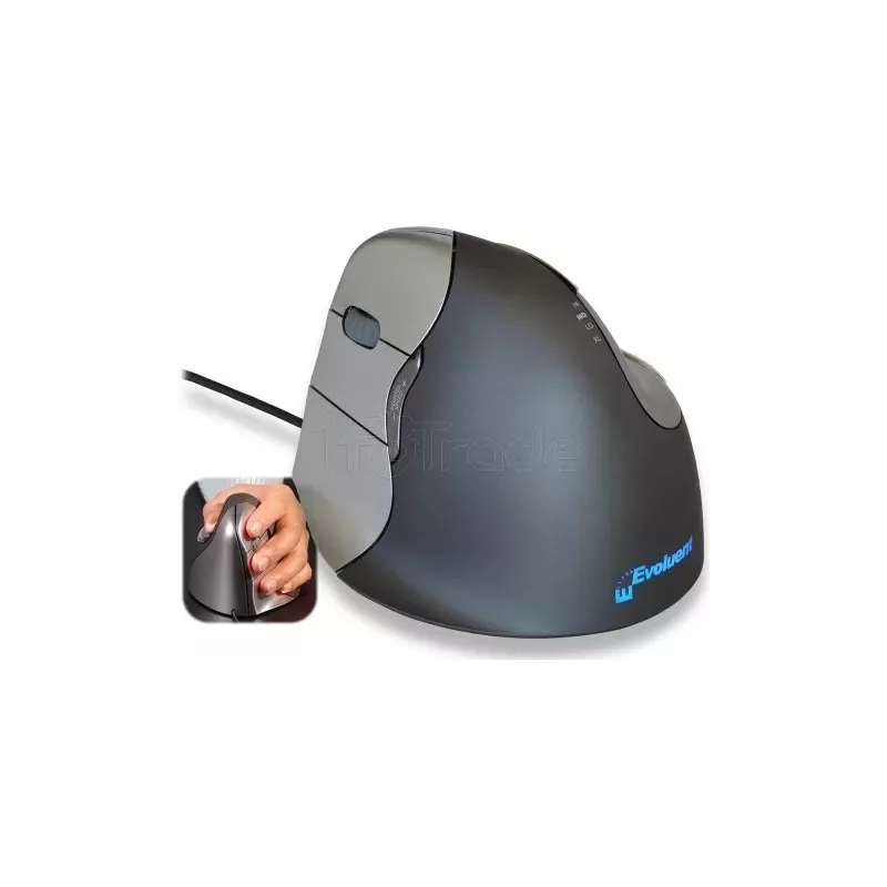 Souris filaireEvoluentVerticale 4 pour gaucher | MonPC.Store
