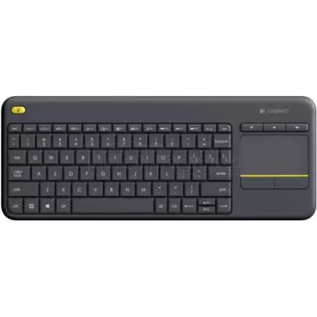 Clavier sans filLogitechK400 Plus Wireless Touch (Noir) | MonPC.Store