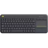 Clavier sans filLogitechK400 Plus Wireless Touch (Noir) | MonPC.Store
