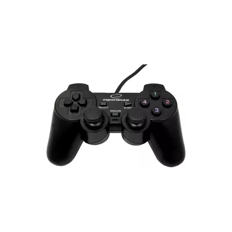 Manette de jeuEsperanzaWarrior pour PC (Noir) | MonPC.Store