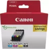 Pack 4 cartouches d'encreCanonCLI-571 (Couleurs + Noir) | MonPC.Store