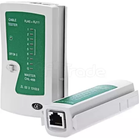 Testeur de Cables RJ45, RJ11, RJ12 avec télécommande | MonPC.Store
