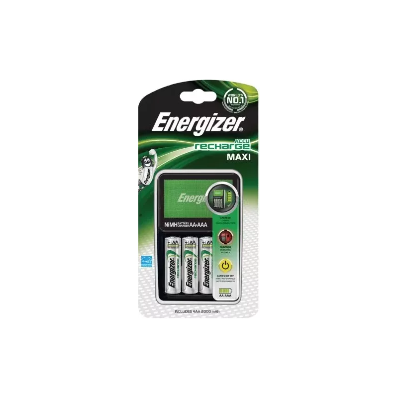 Chargeur de PilesEnergizerPower Plus 4x AA (4 piles… | MonPC.Store