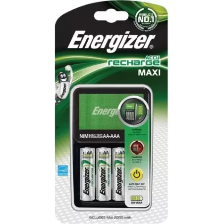 Chargeur de PilesEnergizerPower Plus 4x AA (4 piles… | MonPC.Store