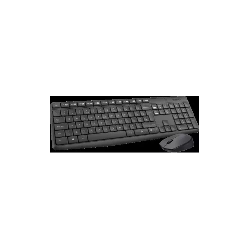 Pack 2en1 (Clavier/Souris) sans filLogitechMK235(Noir) | MonPC.Store