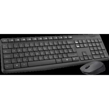 Pack 2en1 (Clavier/Souris) sans filLogitechMK235(Noir) | MonPC.Store