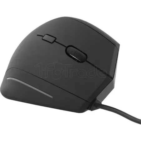 Souris filaireT'nBErgoverticale pour droitier (Noir) | MonPC.Store
