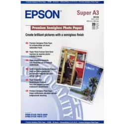 Papier PhotoEpsonPremium semi-glacé 251g/m² - 20… | MonPC.Store