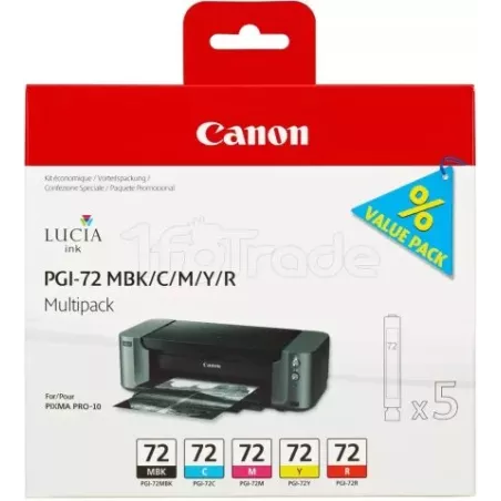 Pack 5 cartouches d'encreCanonPGI-72 (Couleurs + Noir… | MonPC.Store