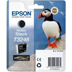 Cartouche d'encreEpsonMacareux T3248 (Noir Mat) | MonPC.Store