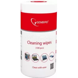 Boite de 100 lingettes nettoyantesGembirdpour ecran… | MonPC.Store